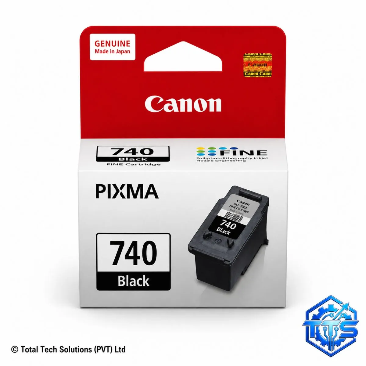 Canon PIXMA PG-740 Black Original FINE Ink Cartridge