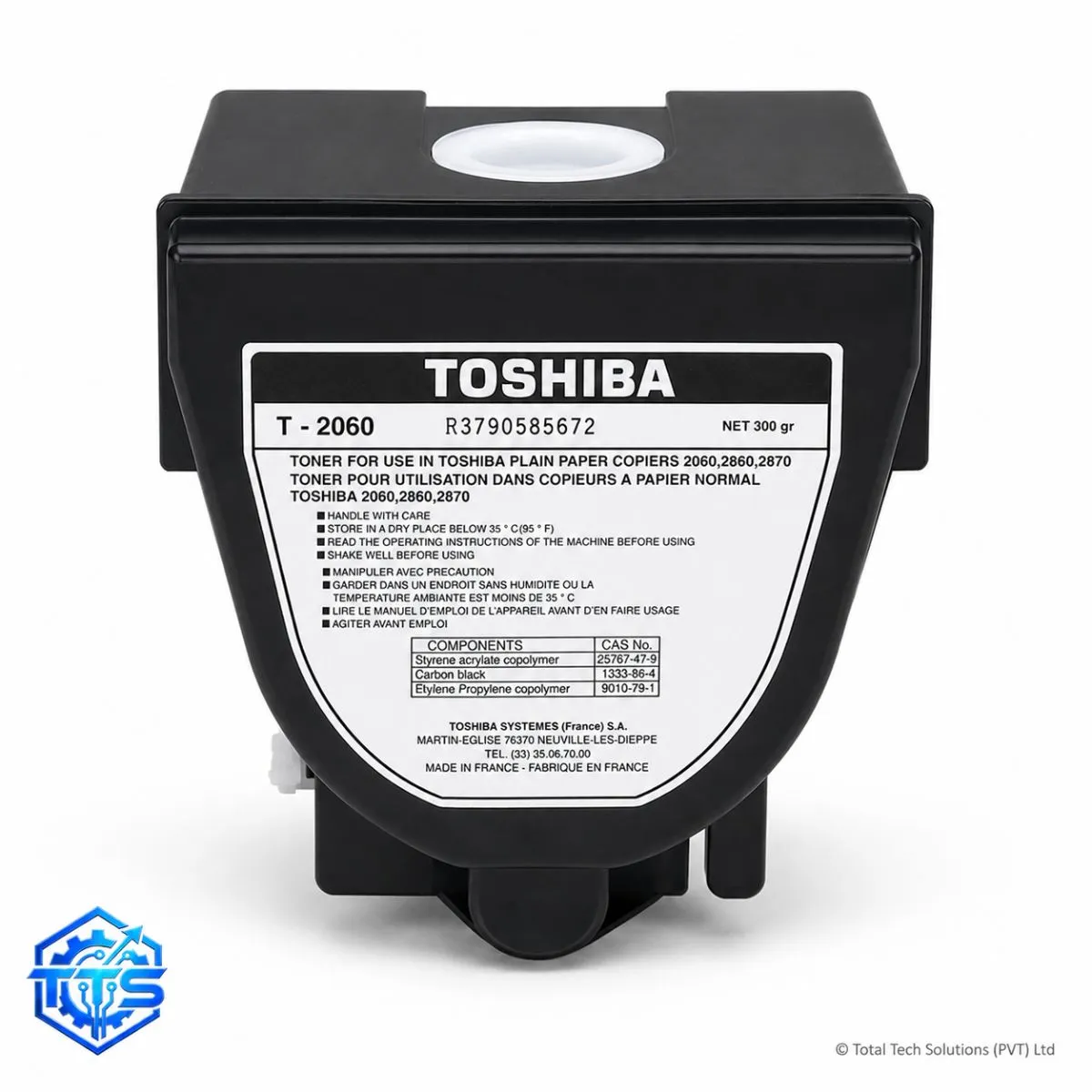 Toshiba T-2060 Original Black Copier Toner Cartridge, image 4