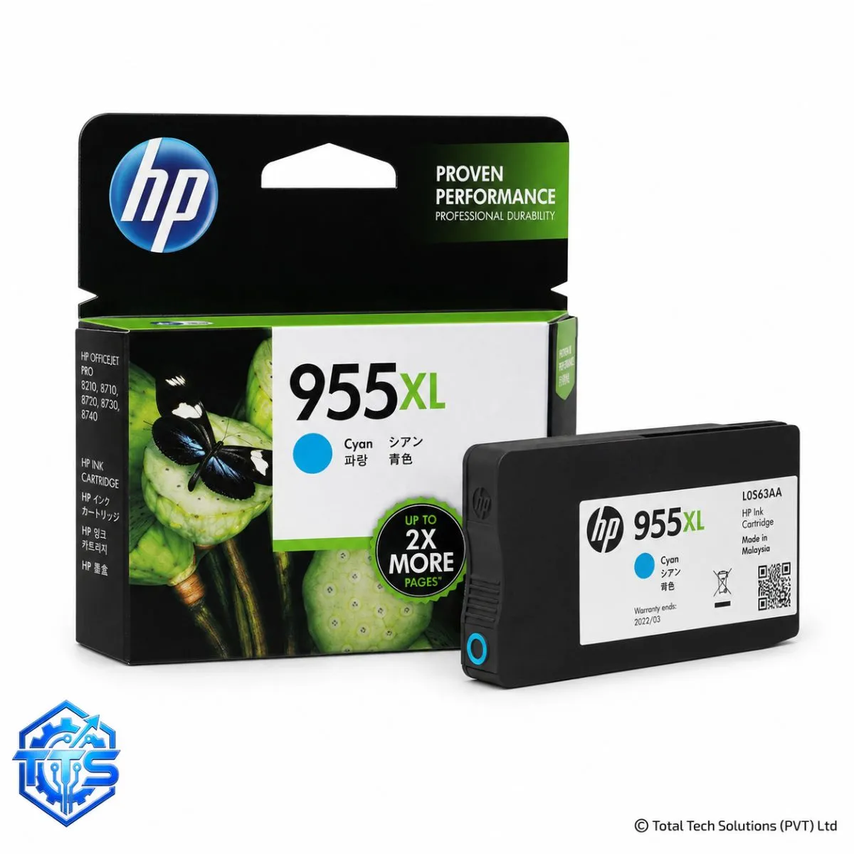 HP 955XL High Yield Original Ink Cartridge for HP OfficeJet Pro 7740