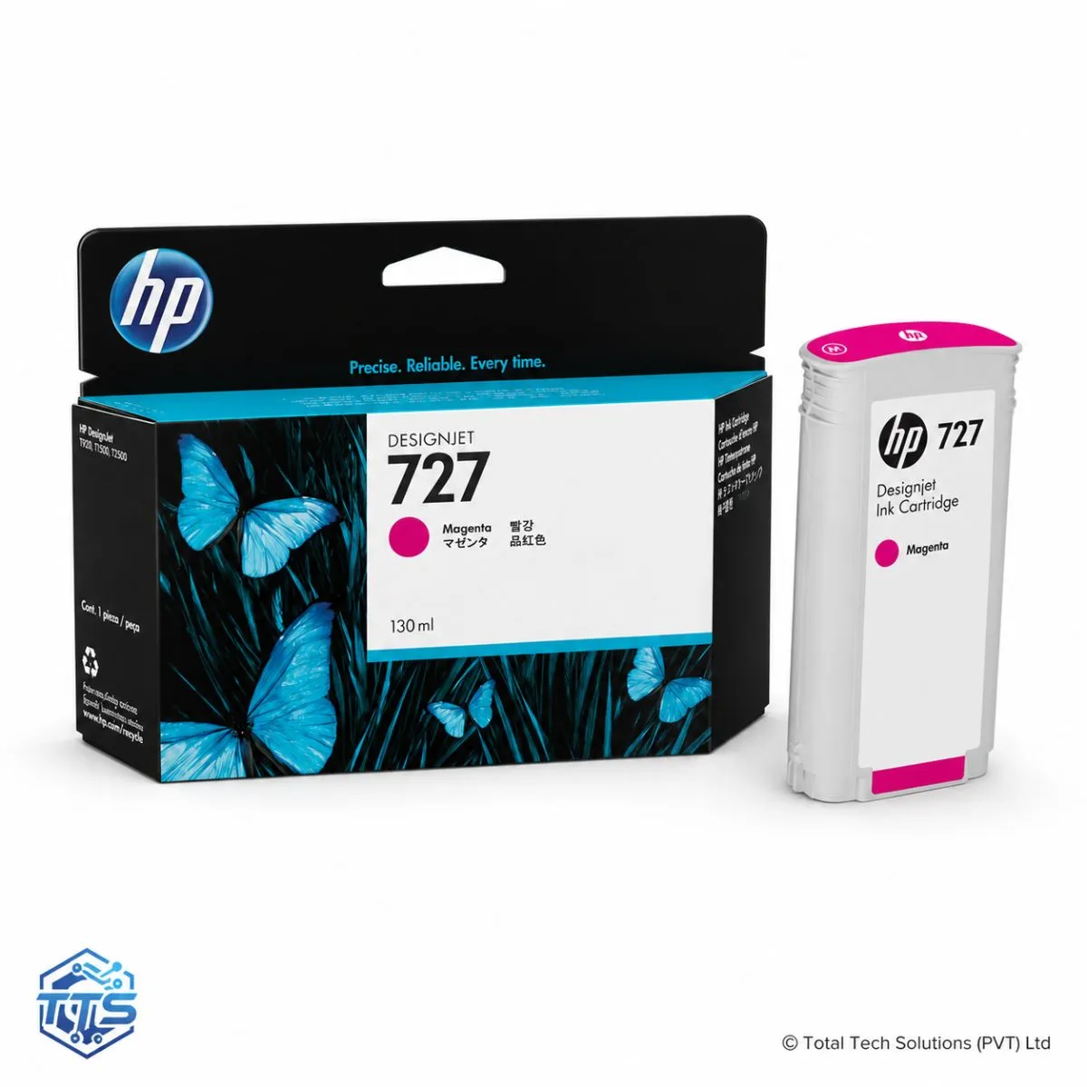 HP 727 130-ml Original DesignJet Ink Cartridge
