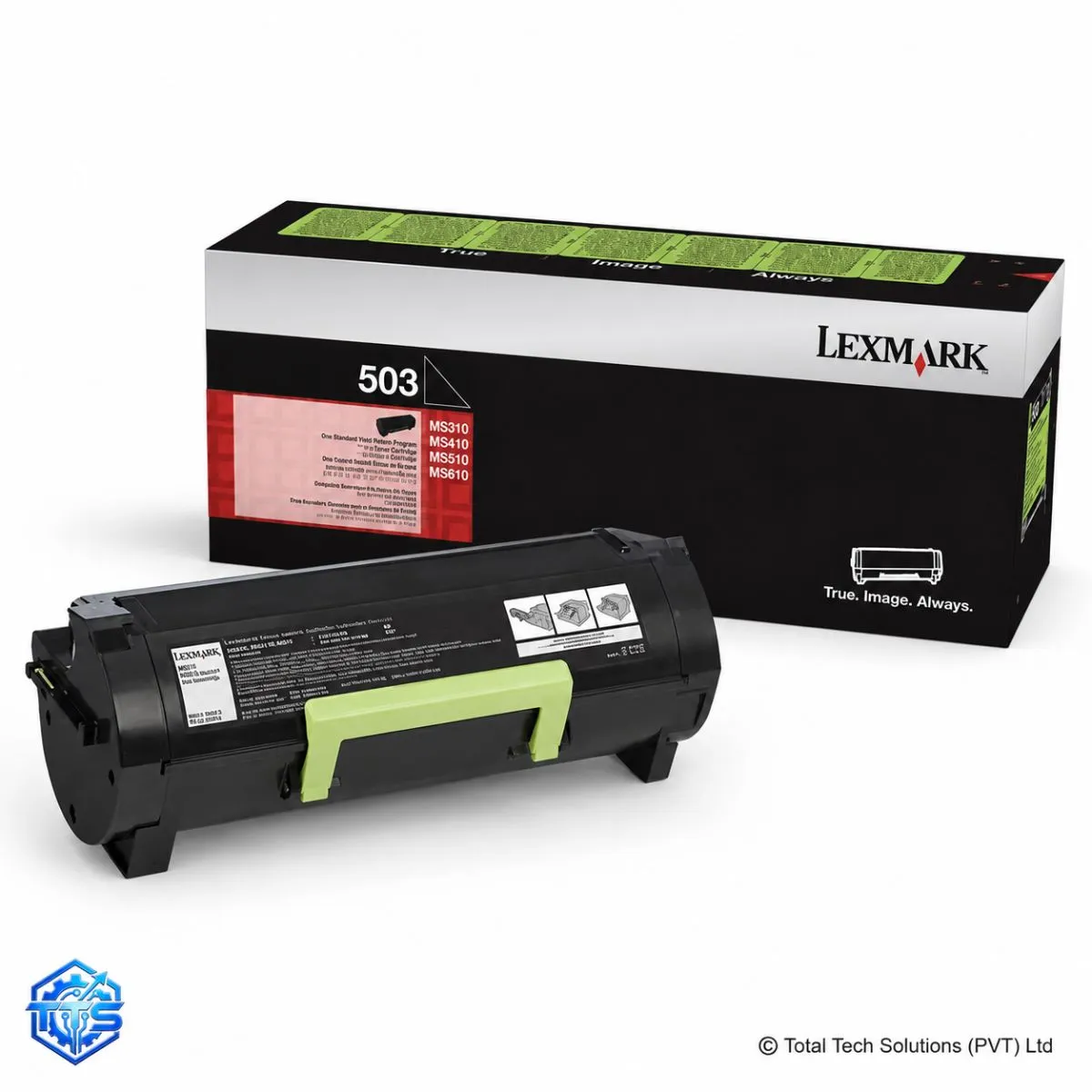 Lexmark 503 Standard Yield Black Toner Cartridge