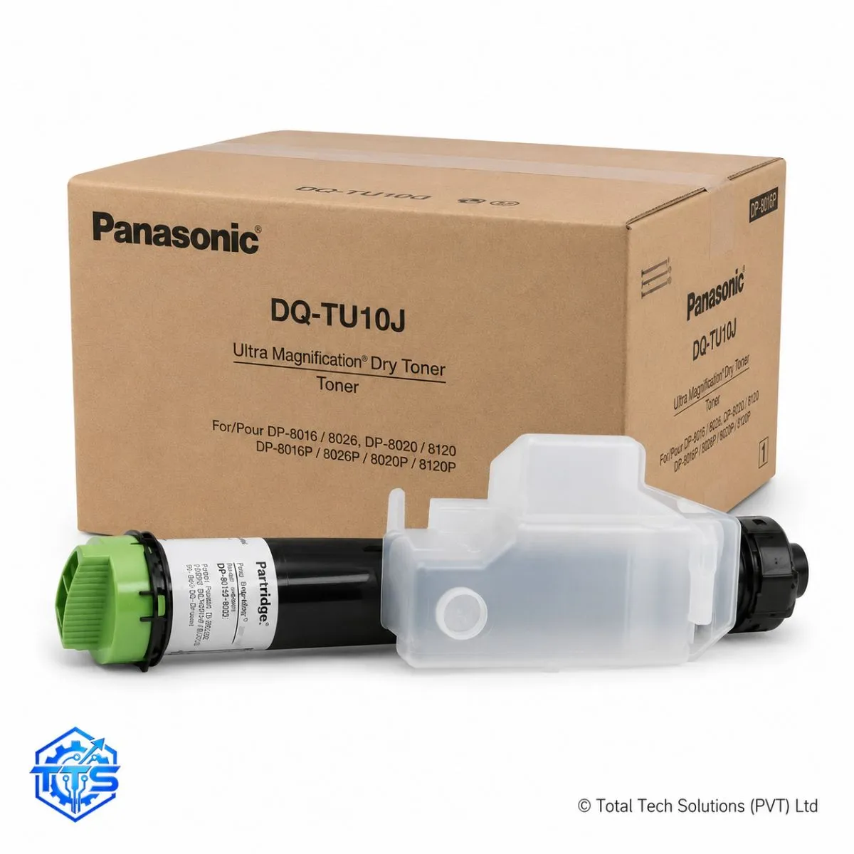 Panasonic DQ-TUJ10K Original Black Toner Cartridge for DP-8016P/DP-8020