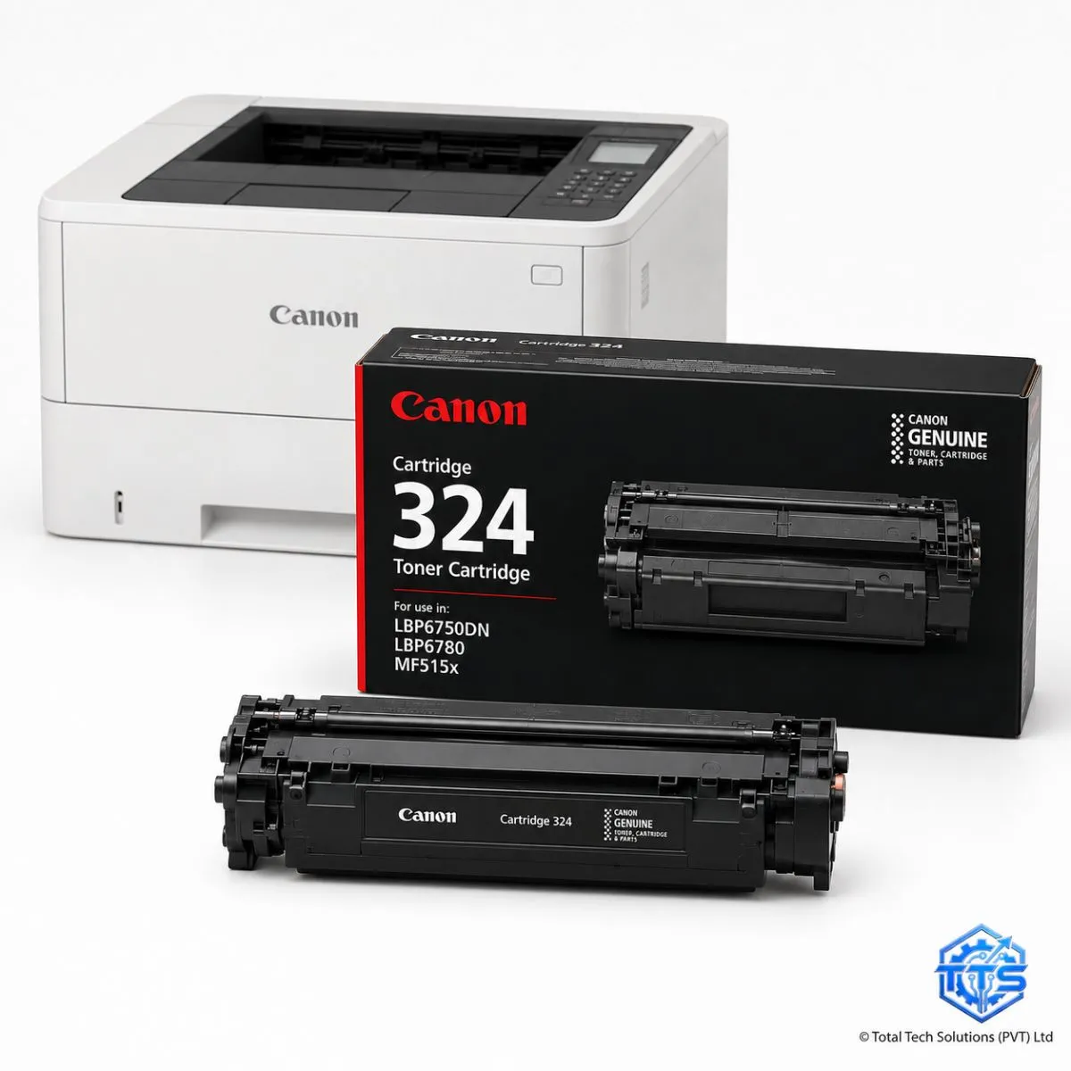Canon Cartridge 324 Black Genuine Toner Cartridge, image 3