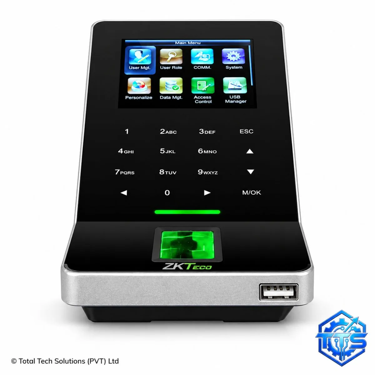 ZKTeco F22 Fingerprint & Card Time Attendance and Access Control Terminal, image 3