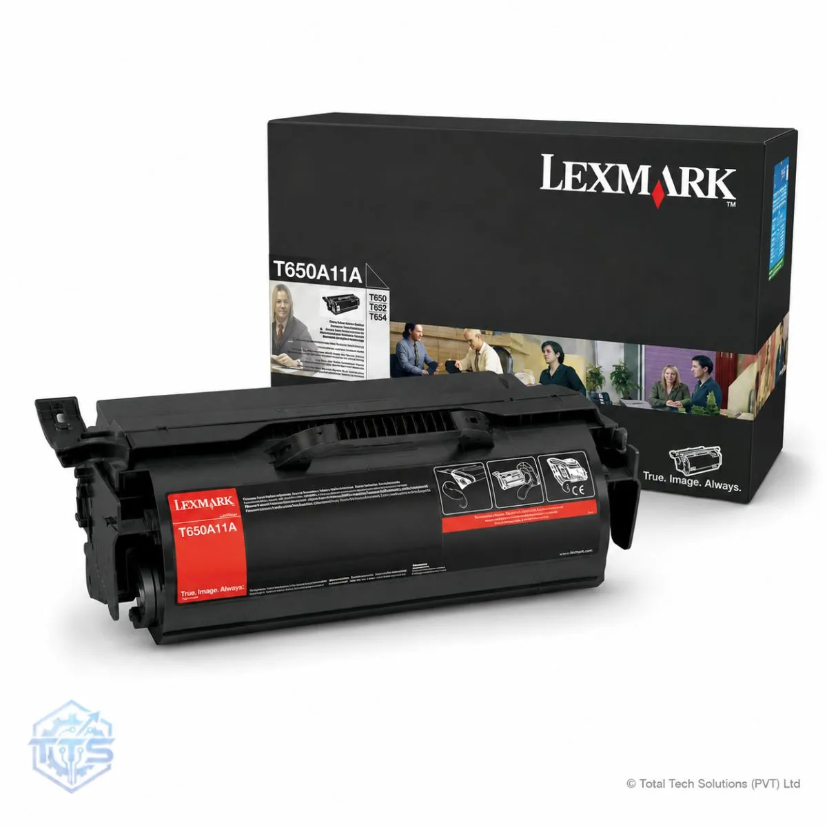 Lexmark T650 Standard-Yield Black Toner Cartridge, image 4
