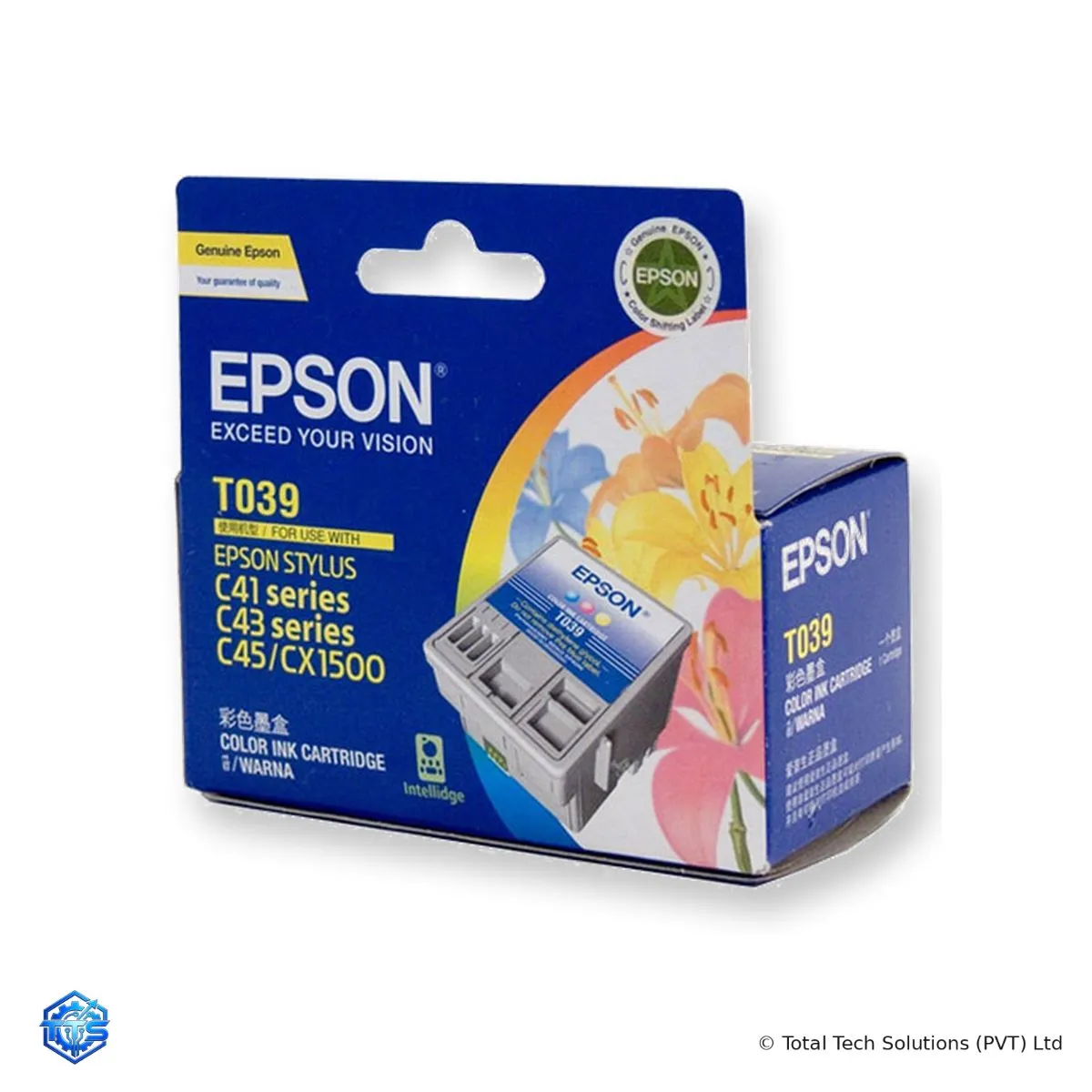 Epson T039 Tri-color Original Ink Cartridge, image 2