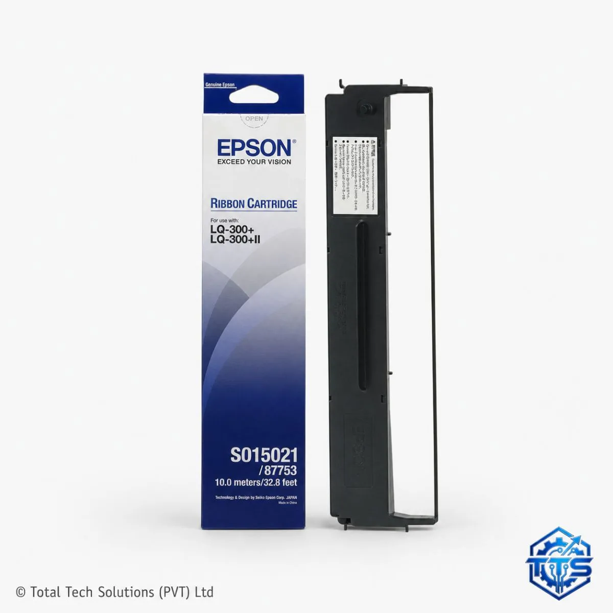 Epson LQ-300 Black Original Ribbon Cartridge - S015506 / #7753
