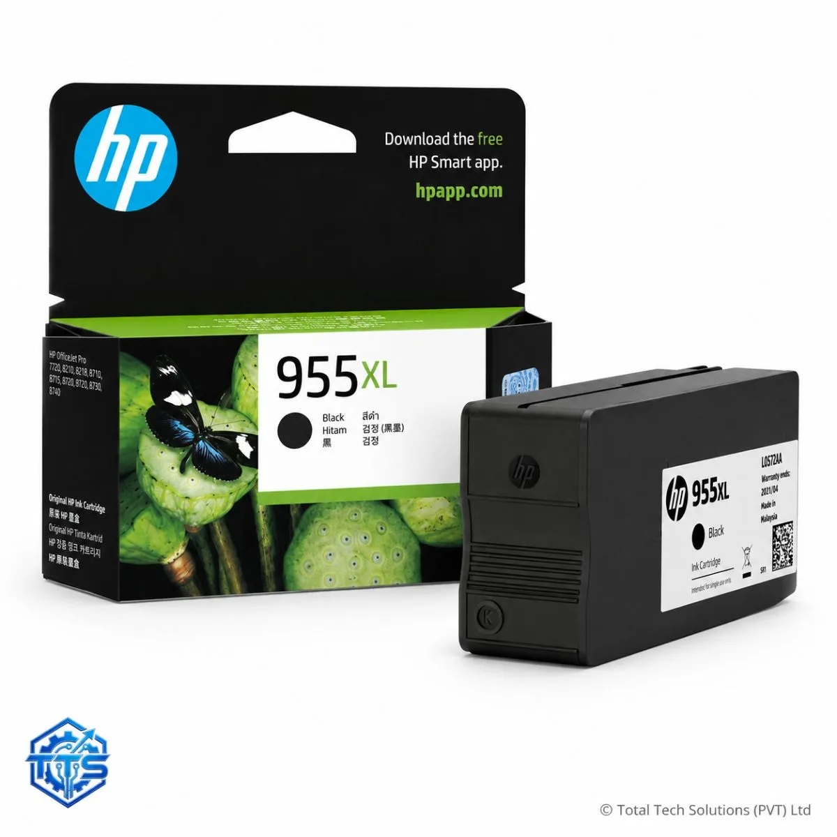 HP 955XL High Yield Original Ink Cartridge for 8210/8710/8720/7740, image 4