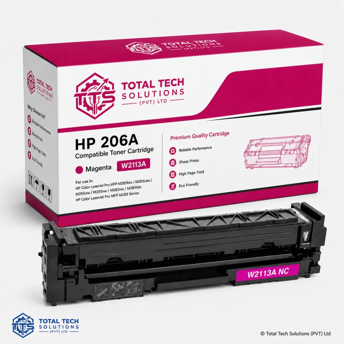 Total Tech Solutions HP 206A Compatible Toner Cartridge