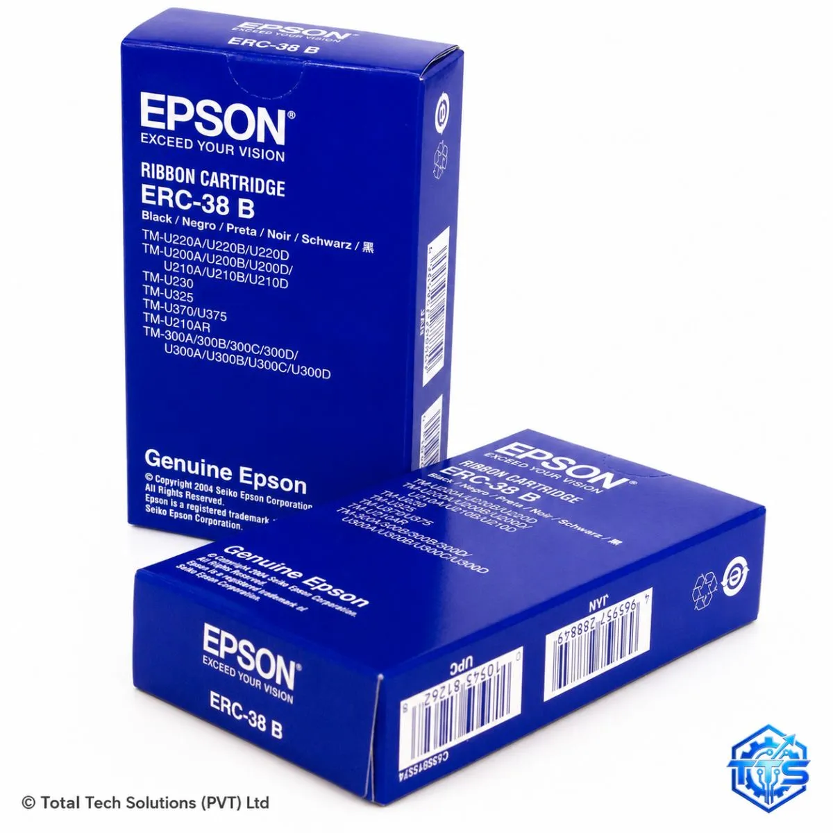 Epson ERC-38B Black Original Ribbon Cartridge - C43S015374, image 4