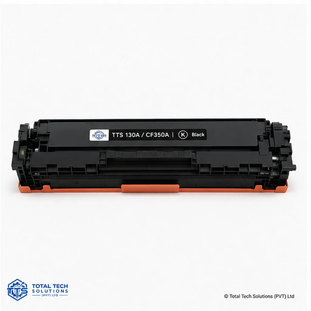 HP Compatible HP 130A CF350A Black Compatible LaserJet Toner Cartridge, image 2