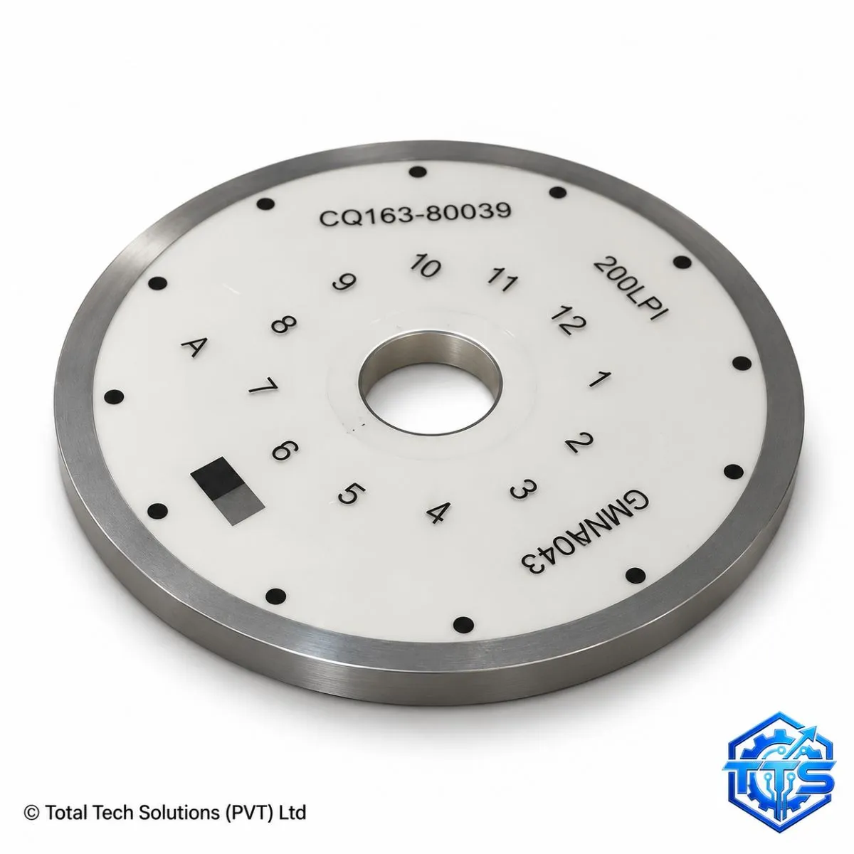 Total Tech Solutions Disk Encoder Wheel for HP 600 Series Printers, image 4