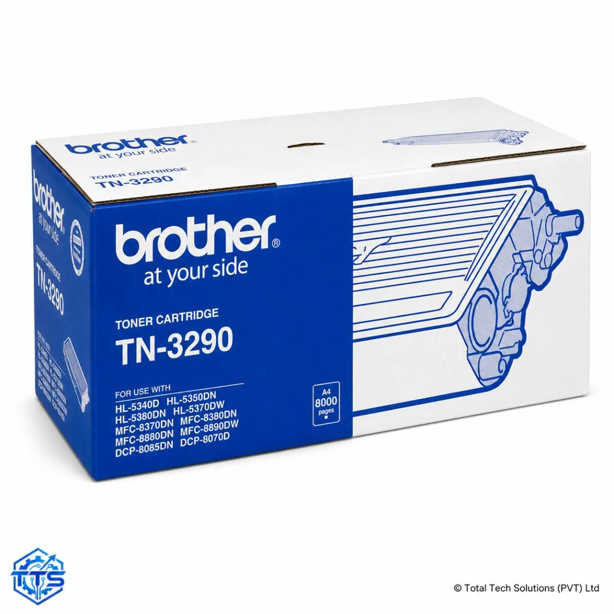 Brother TN-3290 Black Toner Cartridge, image 4