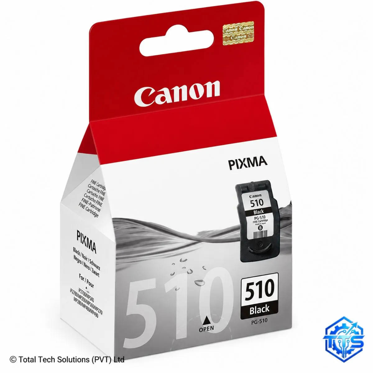 Canon PG-510 Black Original FINE Ink Cartridge, image 2