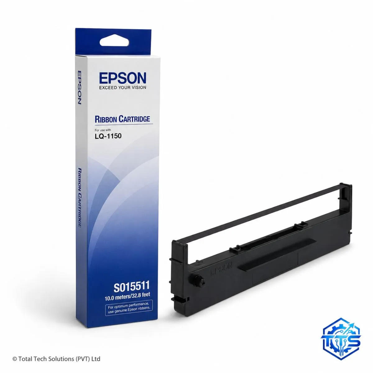 Epson LQ-1150 Black Original Printer Ribbon - S015511 / #7754, image 3