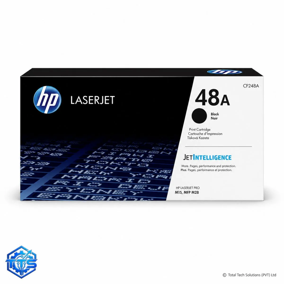 HP 48A Black Original LaserJet Toner Cartridge, CF248A