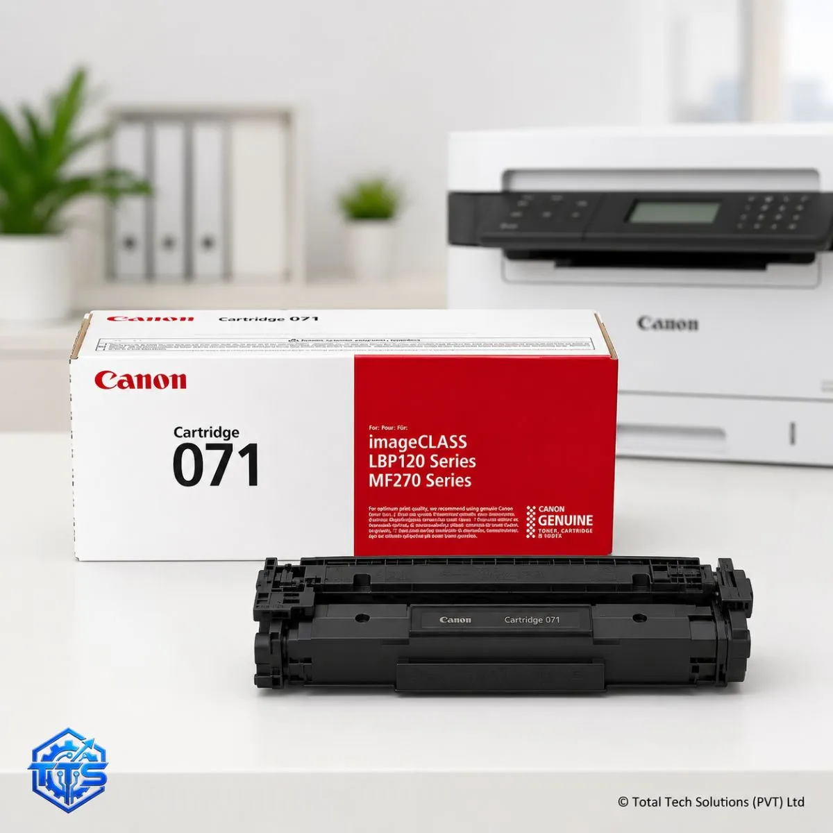 Canon 071 Black Original Toner Cartridge, image 4