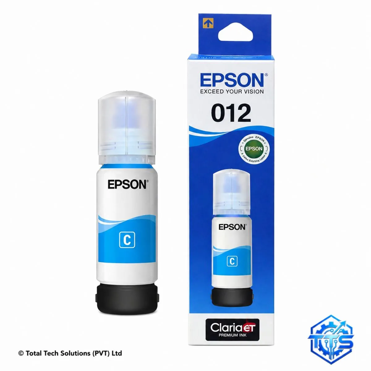 Epson 012 Original Ink Bottle for Epson EcoTank Photo L8160 / L8180