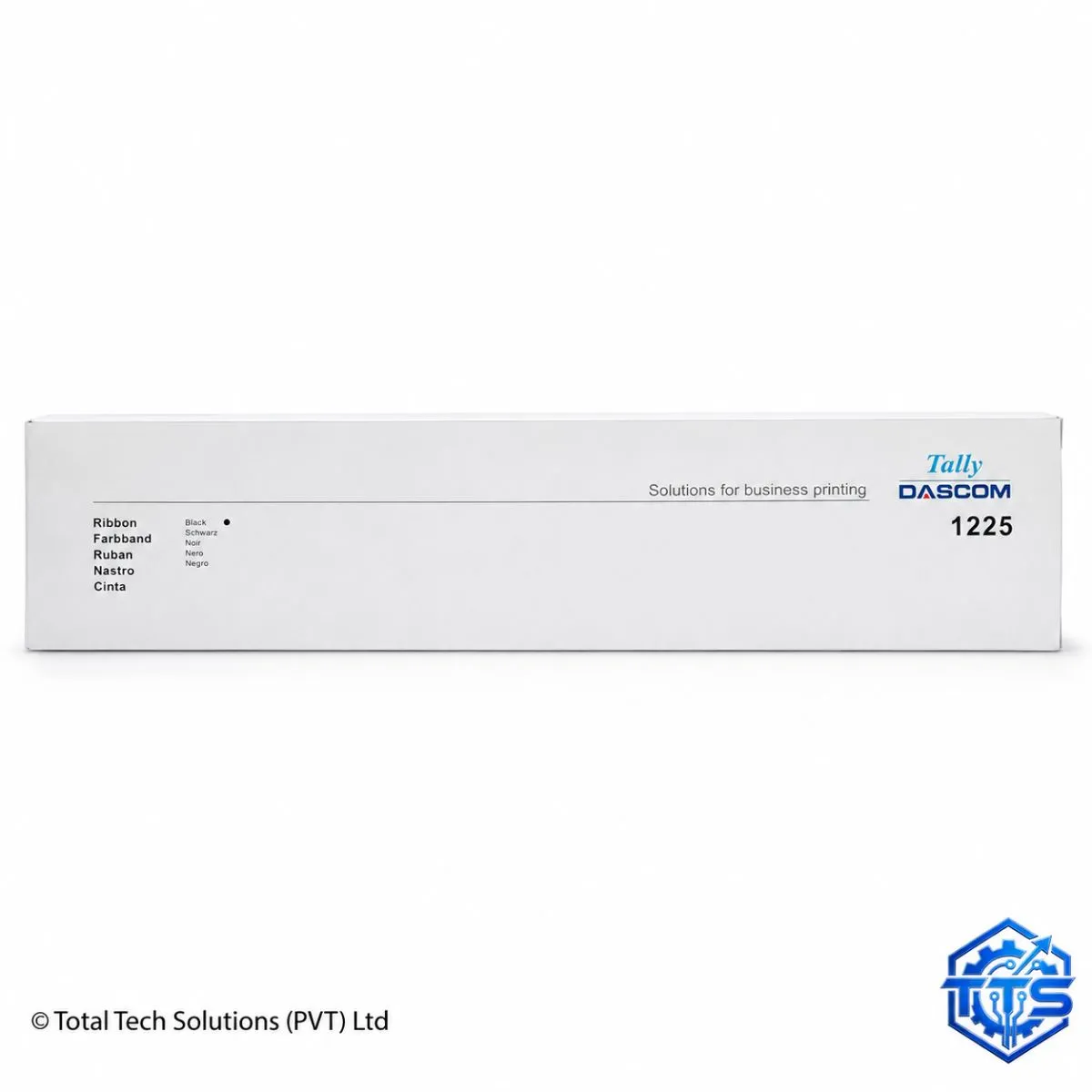 Tally Dascom 1225 Black Original Ribbon Cartridge - 99011, image 2