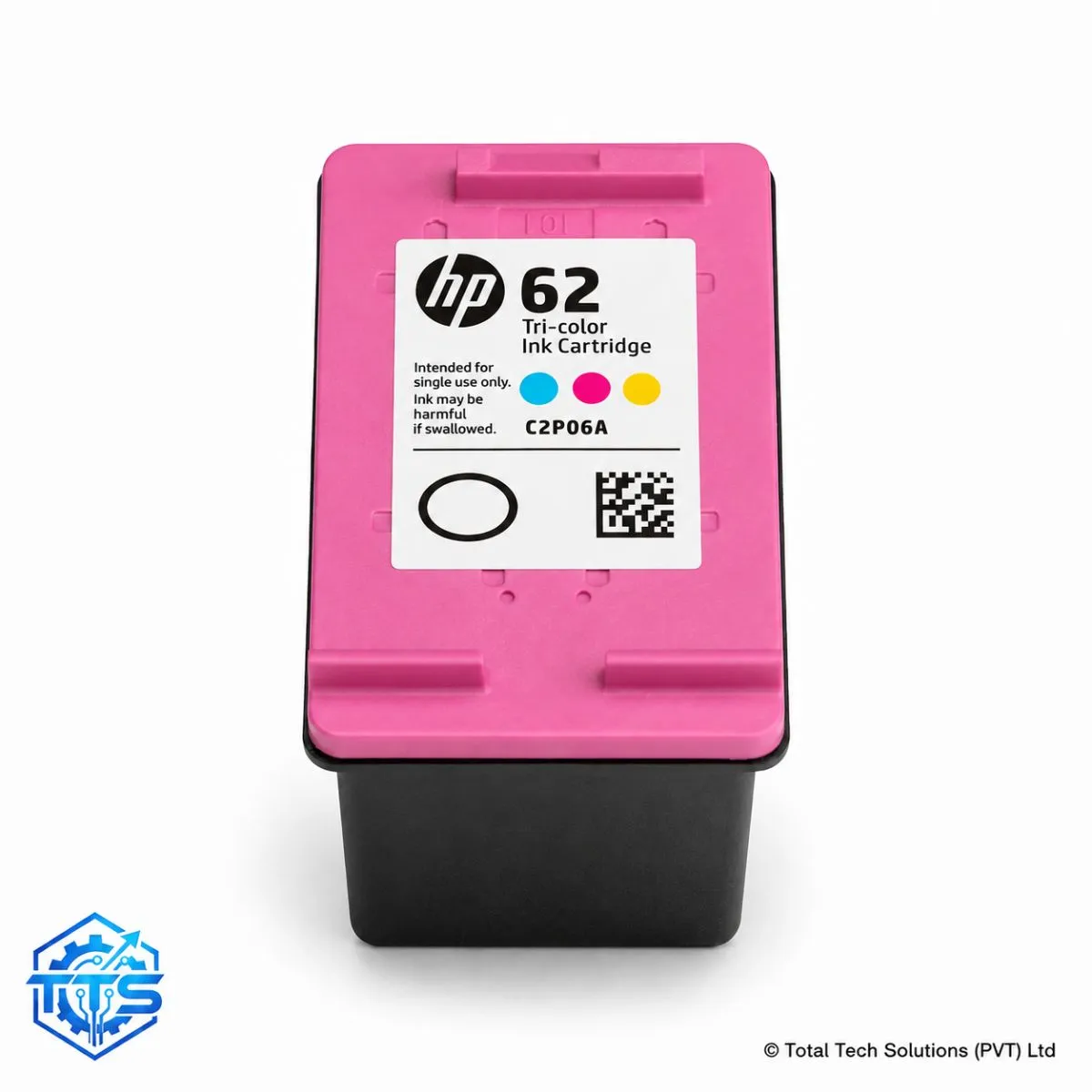 HP 62 Tri-color Original Ink Cartridge, image 4