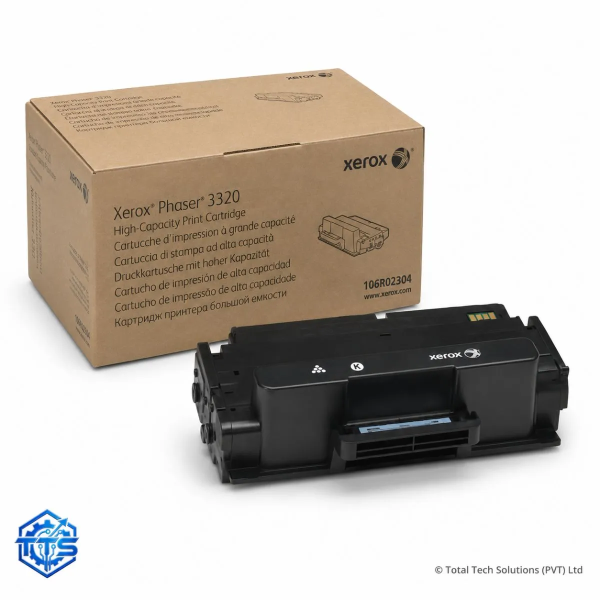 Xerox Phaser 3320 High Capacity Black Toner Cartridge, image 4