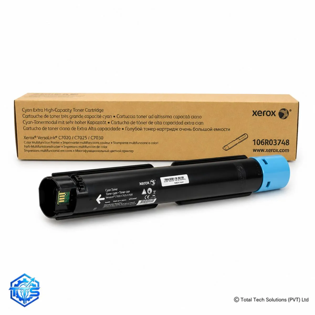 Xerox VersaLink C7020/C7025/C7030 Extra High Capacity Cyan Toner Cartridge