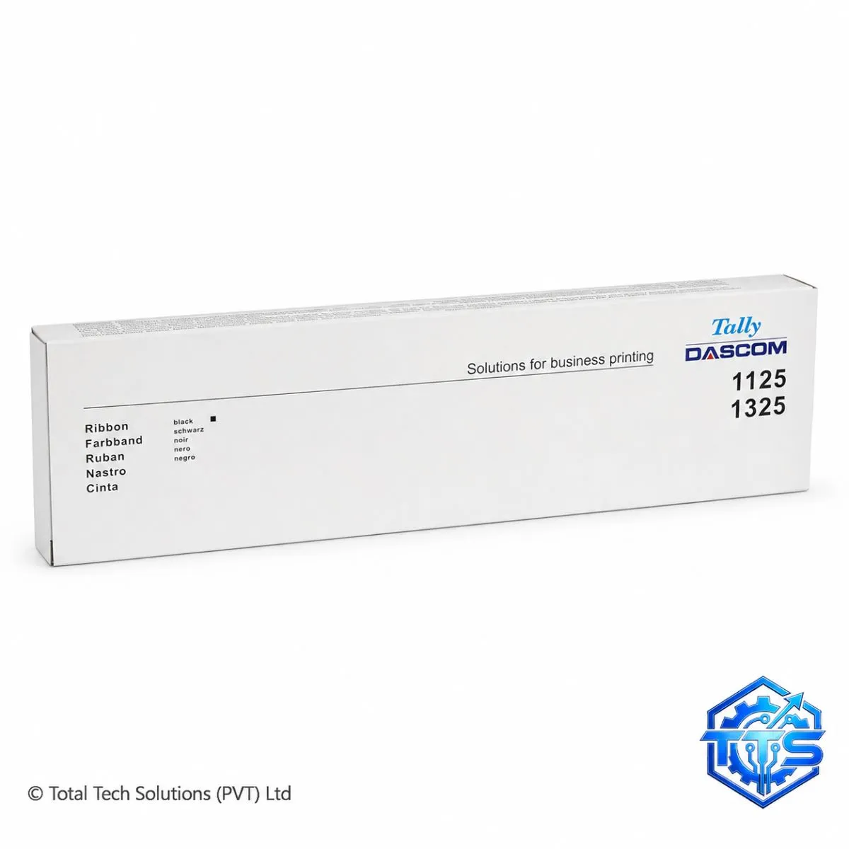 Tally Dascom 99001 Black Printer Ribbon for 1125 / 1325, image 4
