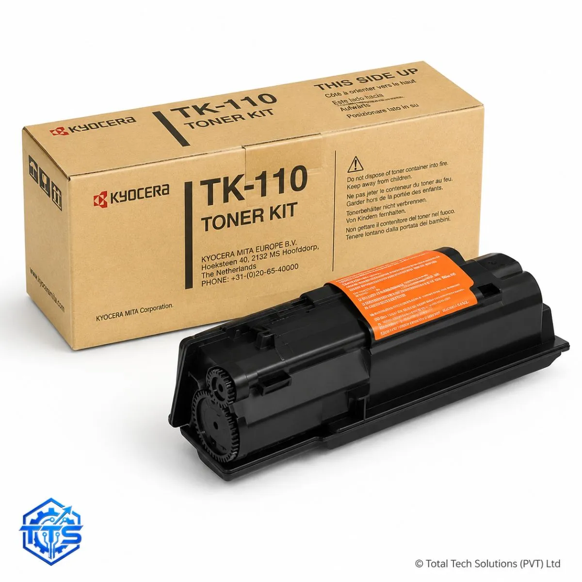 Kyocera TK-110 Original Black Toner Cartridge, image 2