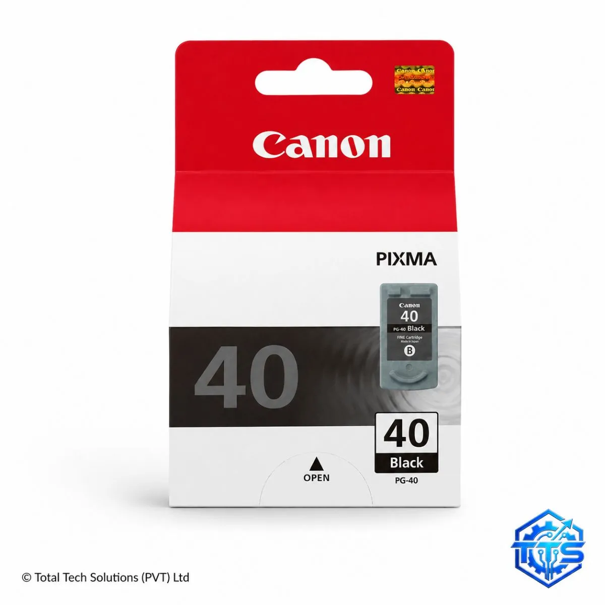 Canon PG-40 Black Original FINE Ink Cartridge, image 2