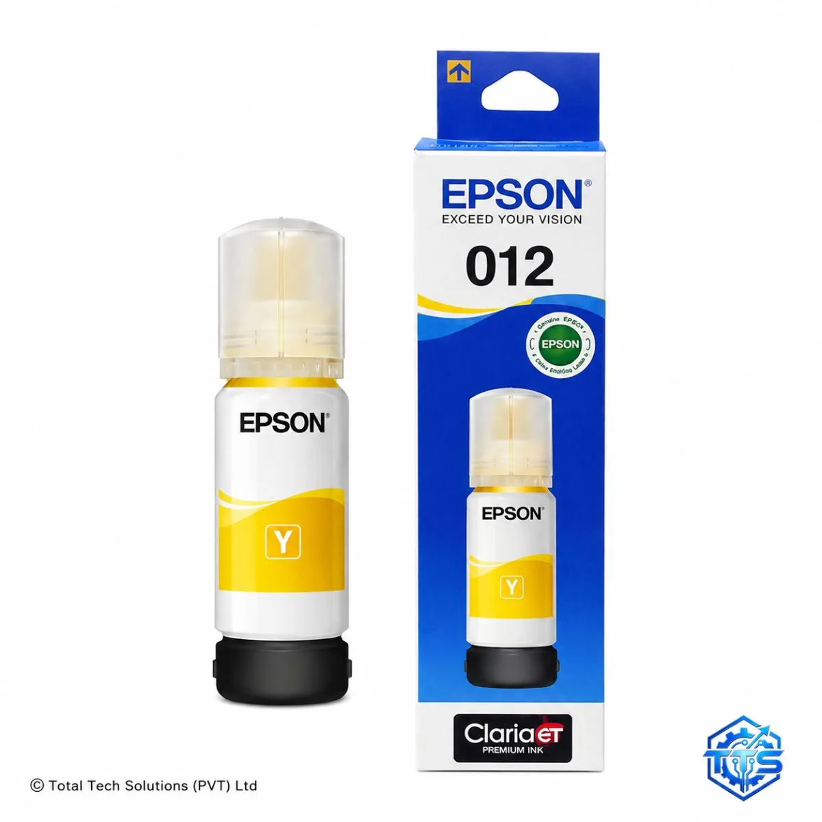 Epson 012 Original Ink Bottle for Epson EcoTank Photo L8160 / L8180