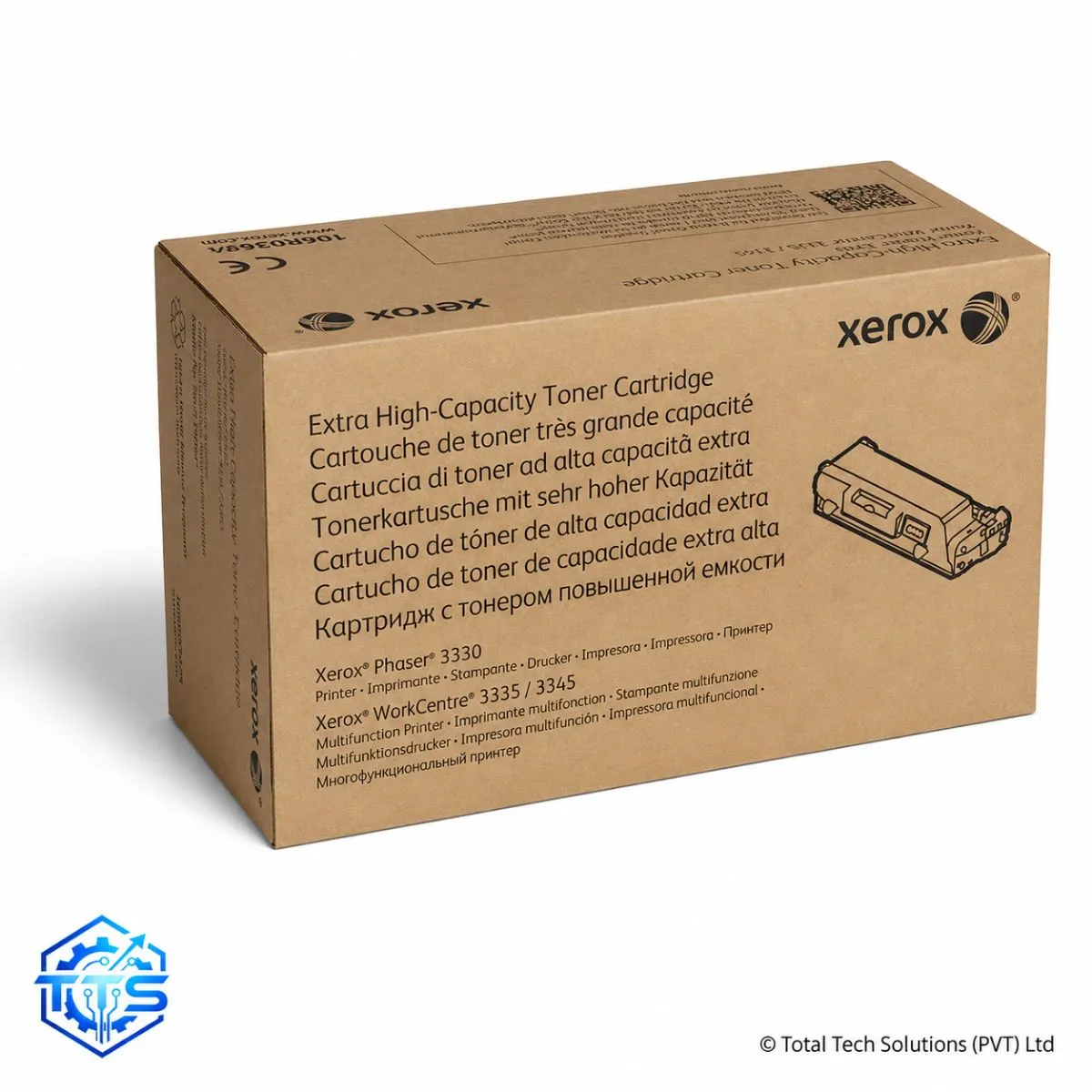 Xerox Phaser 3330 / WorkCentre 3335 / 3345 Extra High Capacity Black Toner Cartridge, image 2