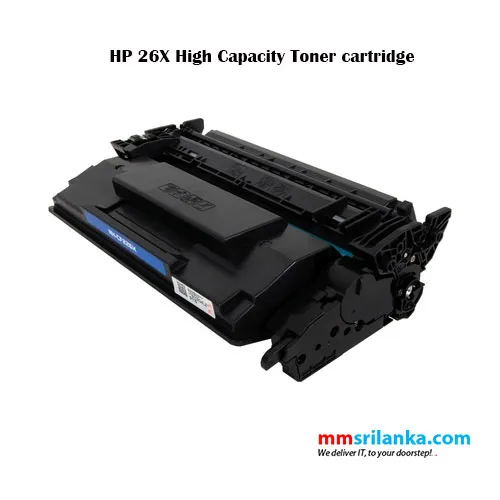 Total Tech Solutions HP 26X Compatible High-Yield Black Toner Cartridge - CF226X - Prints 9,000 Pages