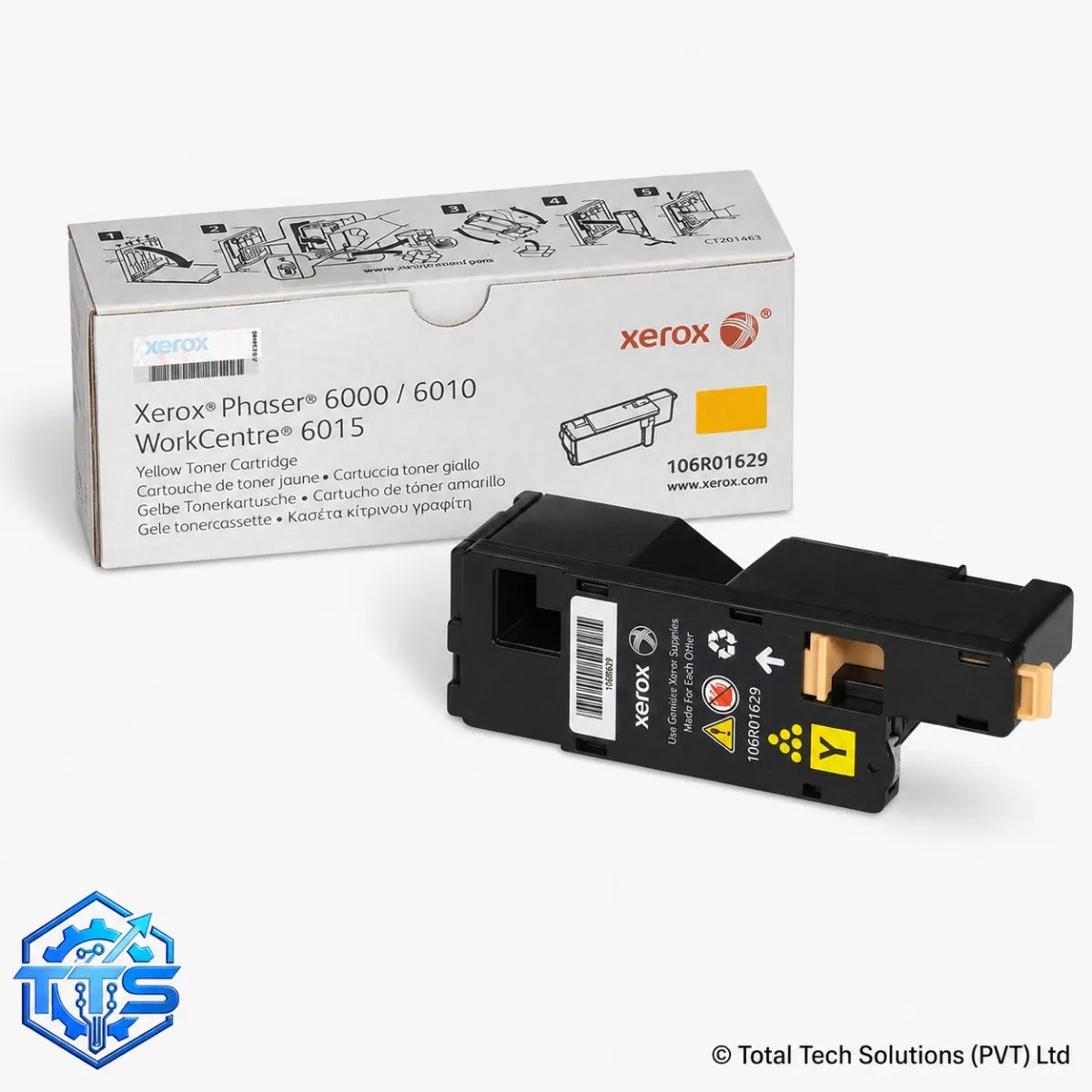 Xerox Phaser 6010 Original Black Toner Cartridge