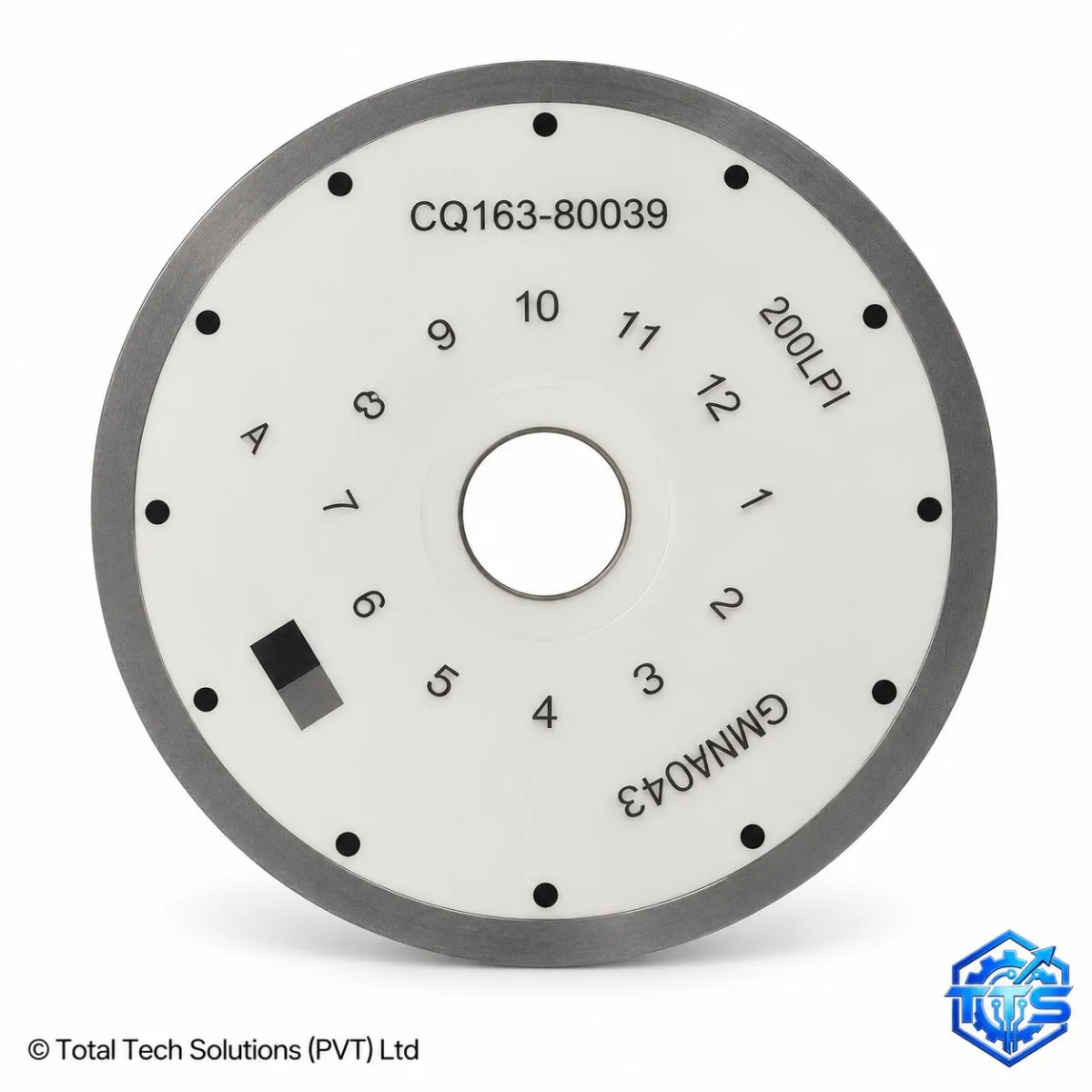 Total Tech Solutions Disk Encoder Wheel for HP 600 Series Printers