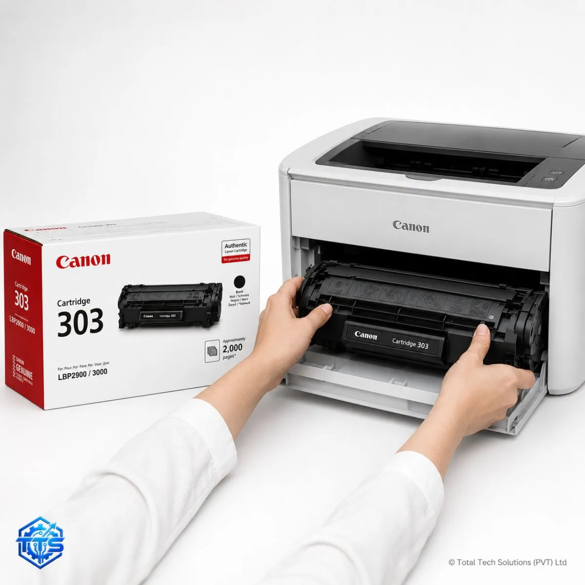 Canon Cartridge 303 Black Toner Cartridge for Canon Laser Shot LBP2900, image 4
