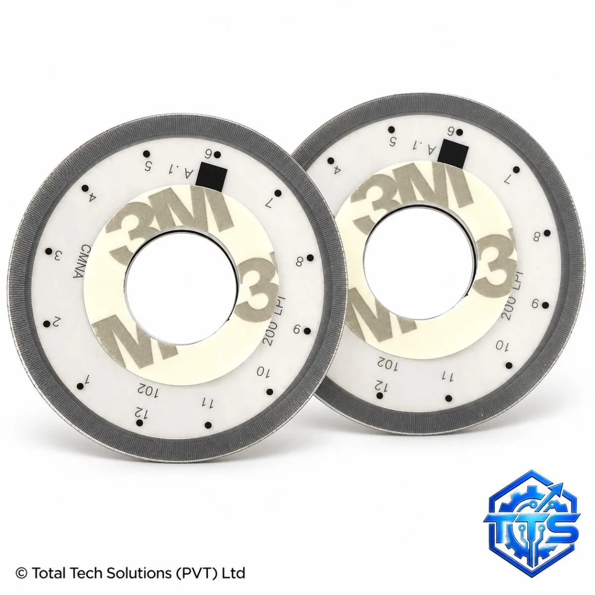 Total Tech Solutions Disk Encoder Wheel for HP DeskJet 2132 / 2135 Series, image 4