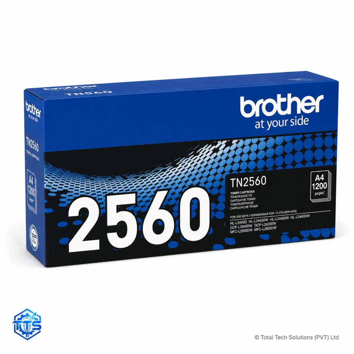 Brother TN-2560 Original Black Toner Cartridge, image 3