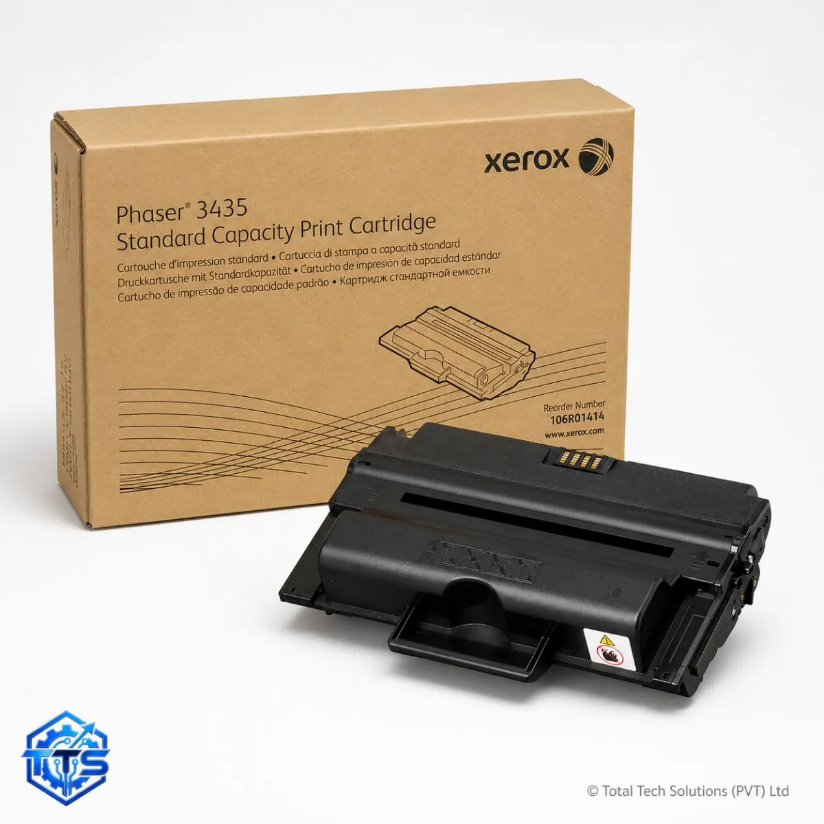 Xerox Phaser 3435 Standard Yield Black Toner Cartridge