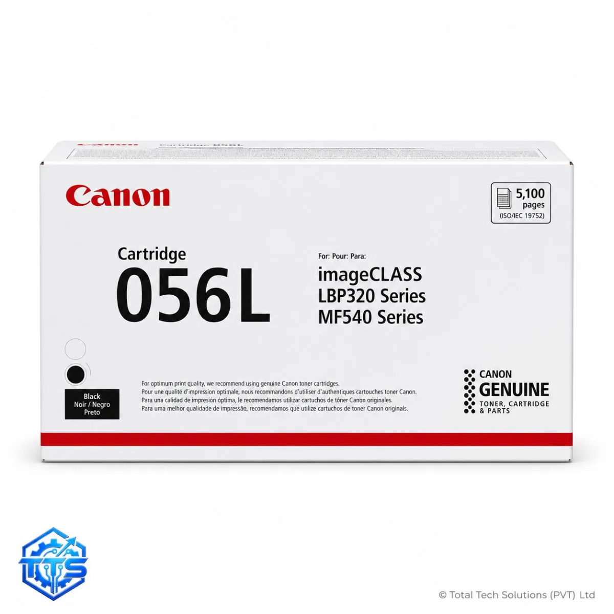 Canon 056L Black Original Toner Cartridge, image 3
