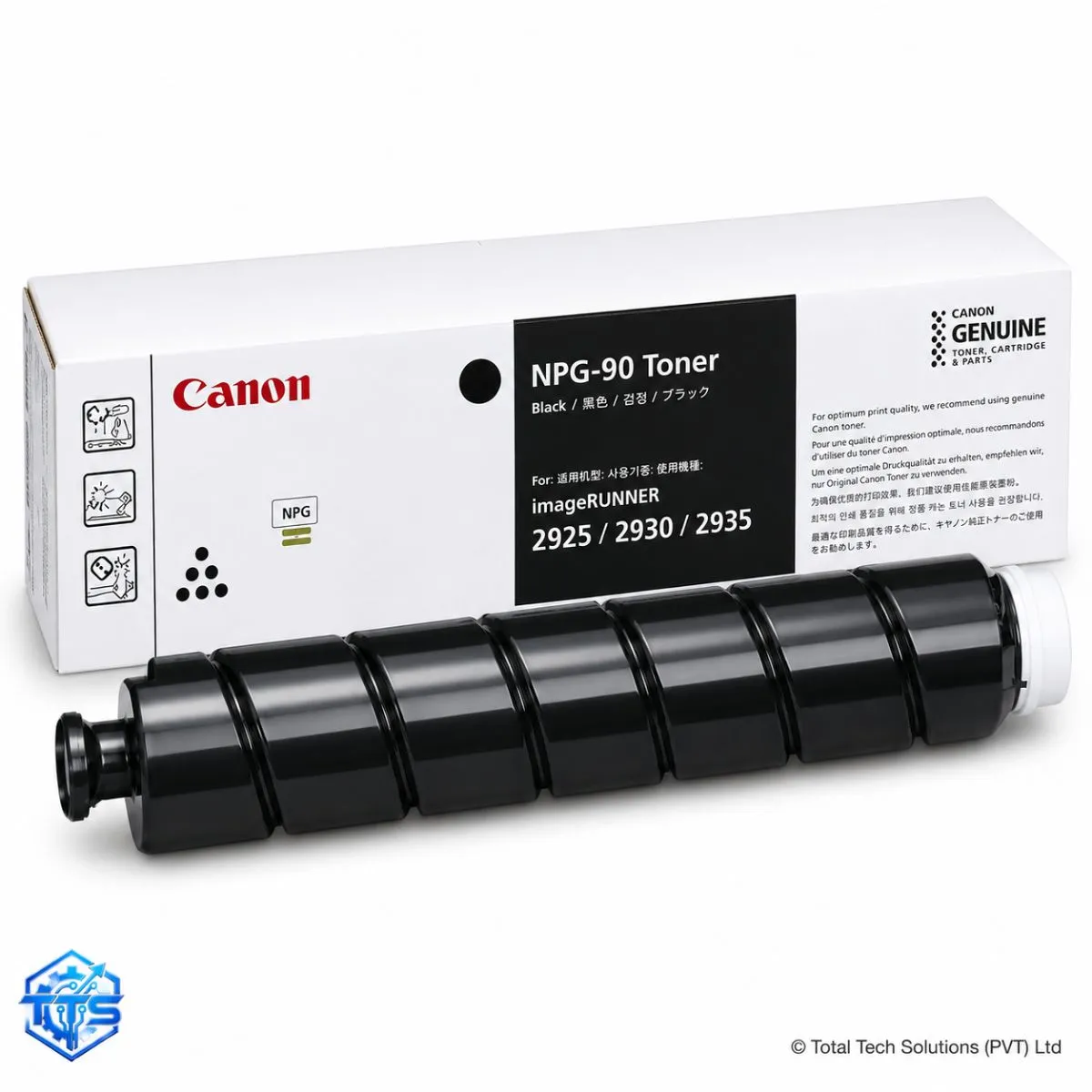 Canon NPG-90 Original Black Toner Cartridge, image 2
