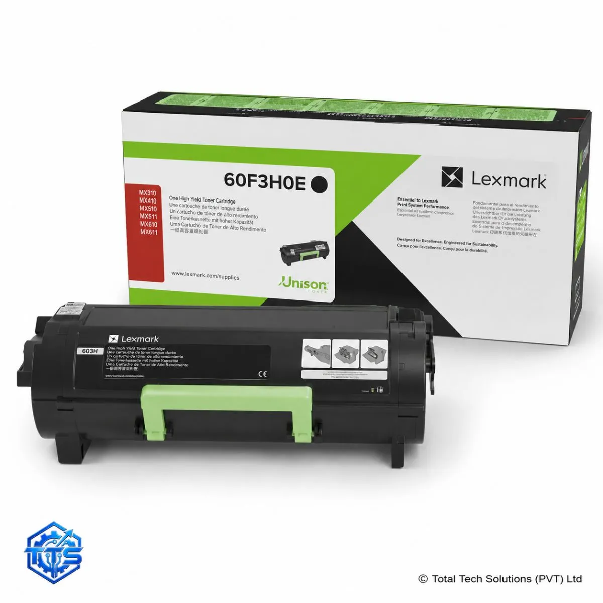 Lexmark 603H High Yield Black Toner Cartridge
