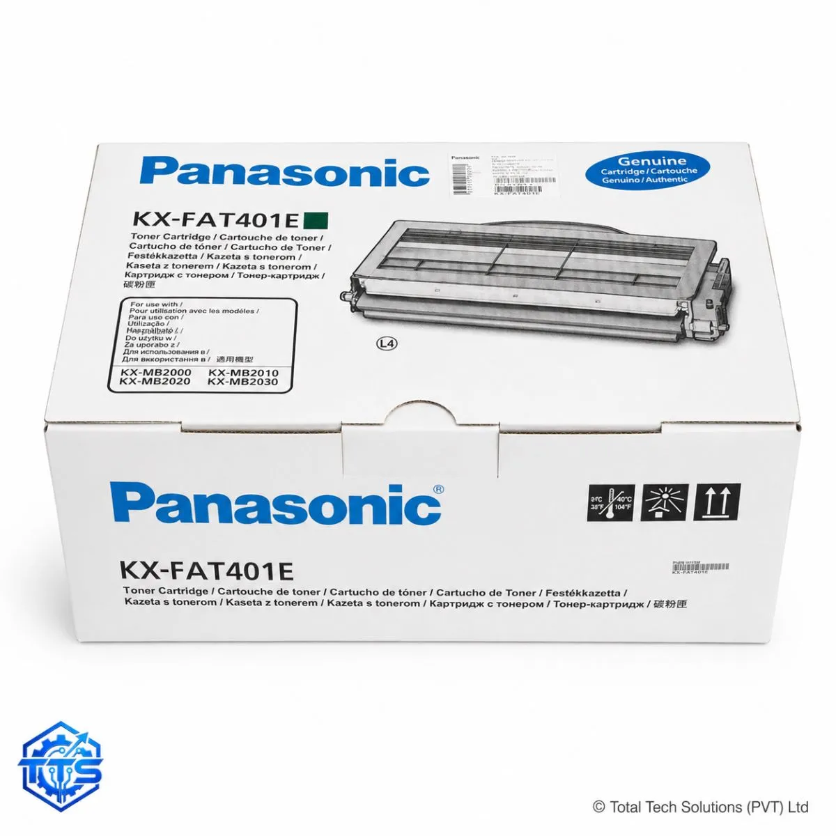 Panasonic KX-FAT401E Original Black Toner Cartridge, image 4