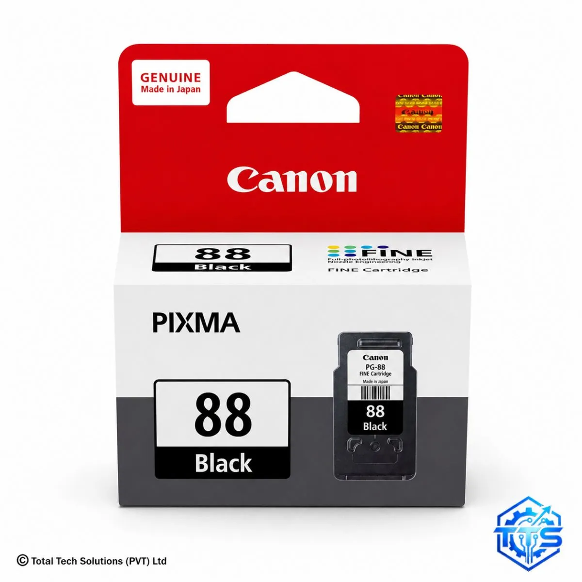Canon PG-88 Black Original FINE Ink Cartridge for PIXMA E510 / E610, image 3
