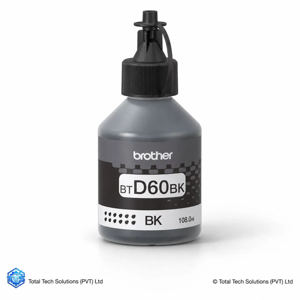 Brother BT-D60BK Ink Black Ink Bottle, image 2