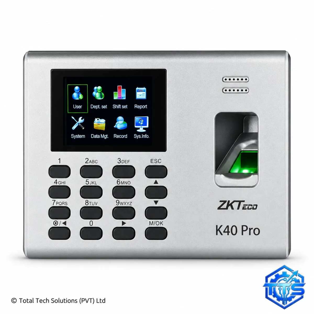 ZKTeco K40 Pro Fingerprint & Card Time Attendance Terminal, image 2