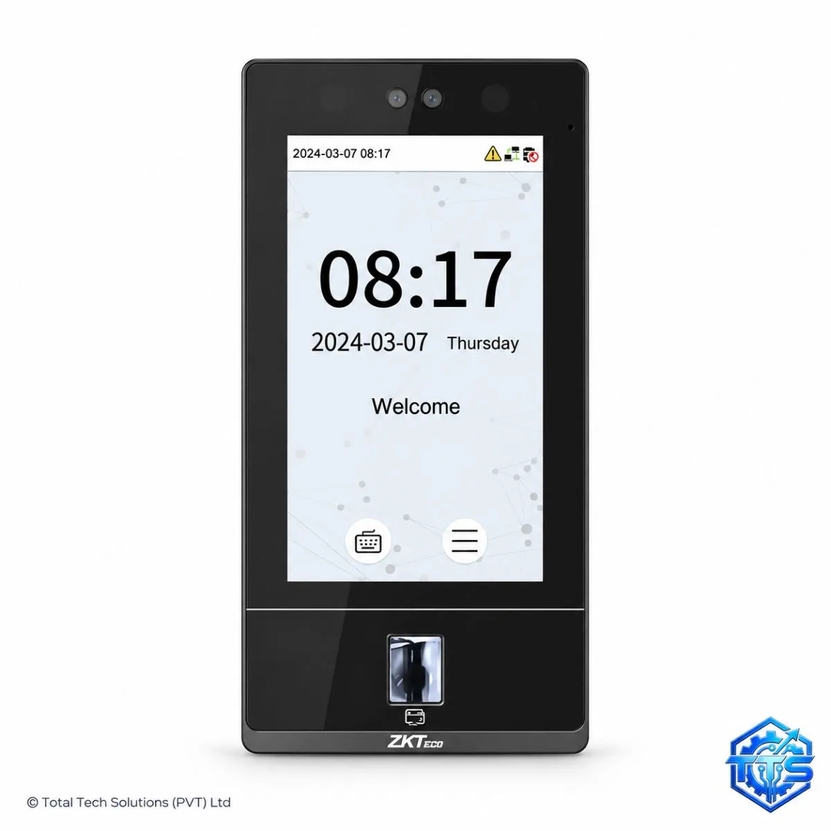 ZKTeco SenseFace 7A Face / Fingerprint / Card Access Control & Time Attendance Terminal