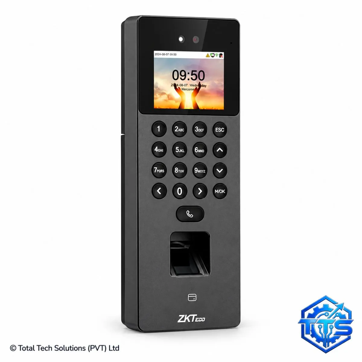 ZKTeco SenseFace 2A Face / Fingerprint / Card Time Attendance & Access Control Terminal, image 2