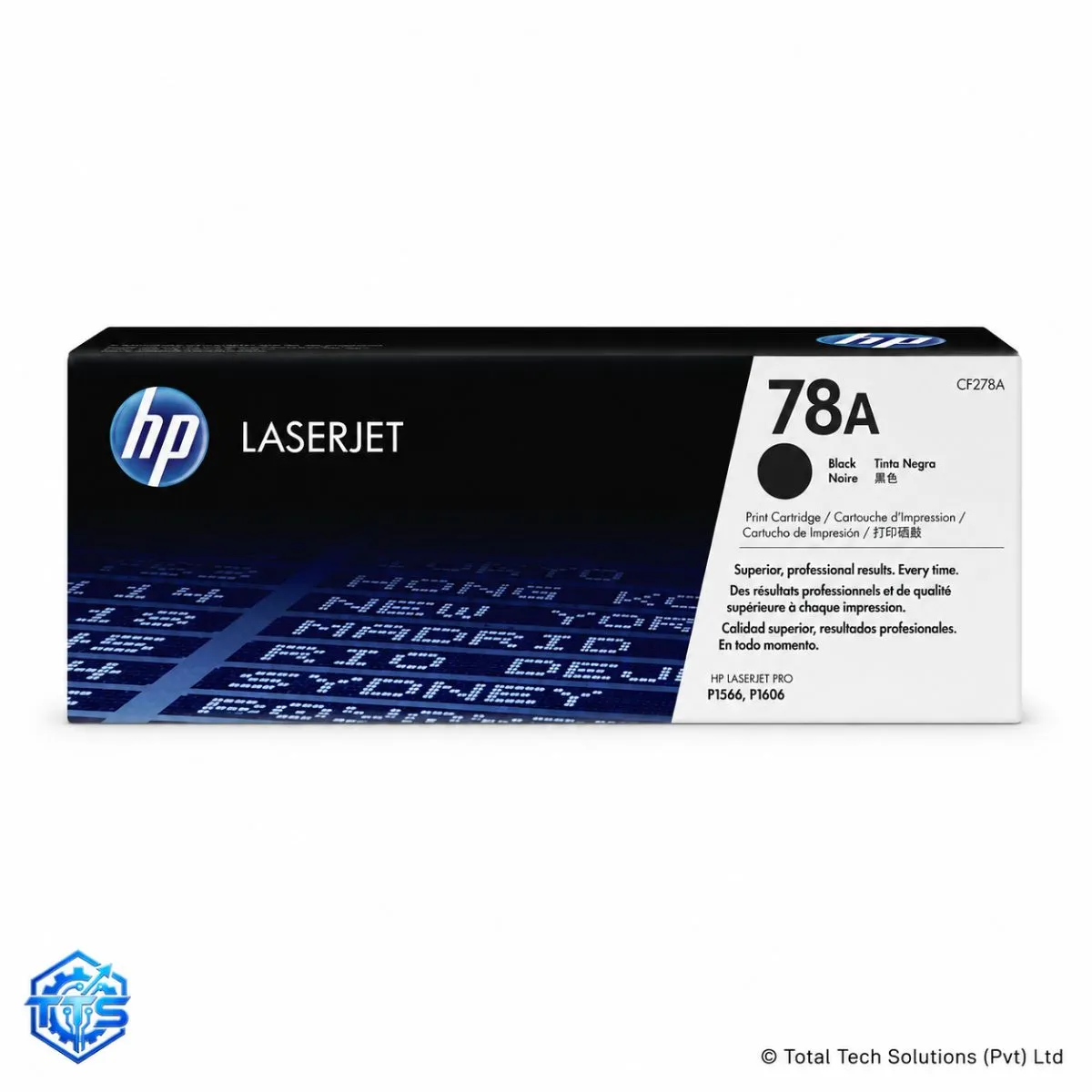 HP 78A Black Original LaserJet Toner Cartridge