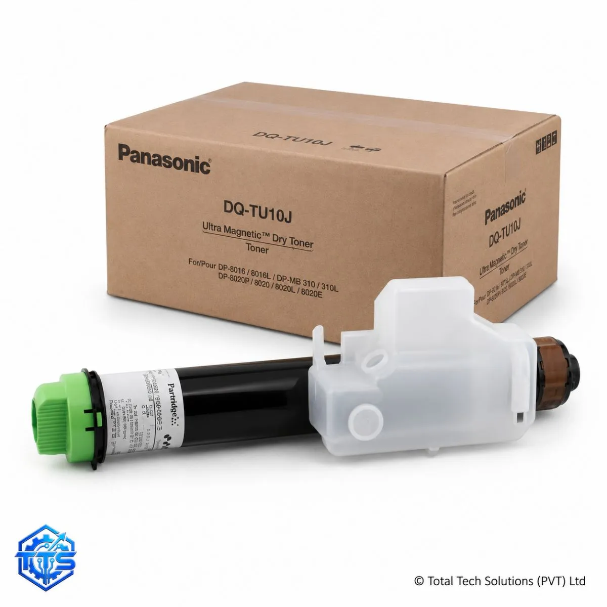 Panasonic DQ-TUJ10K Original Black Toner Cartridge for DP-8016P/DP-8020, image 2