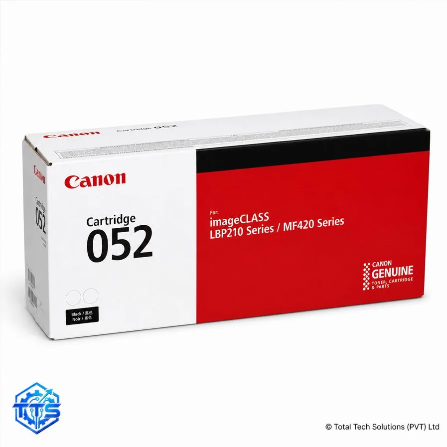 Canon 052 Black Genuine Toner Cartridge, image 4